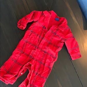 Red Plaid Jumper